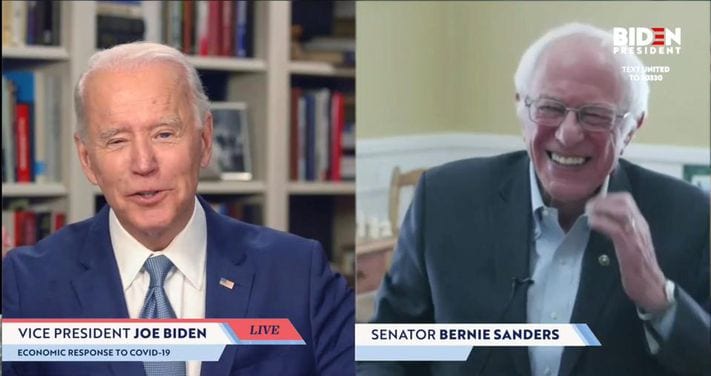 Biden-Sanders Policy Statement No Longer Supports Federal Pot Legalization